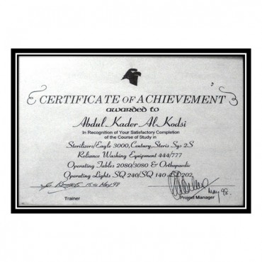 Certificate of a Chievement